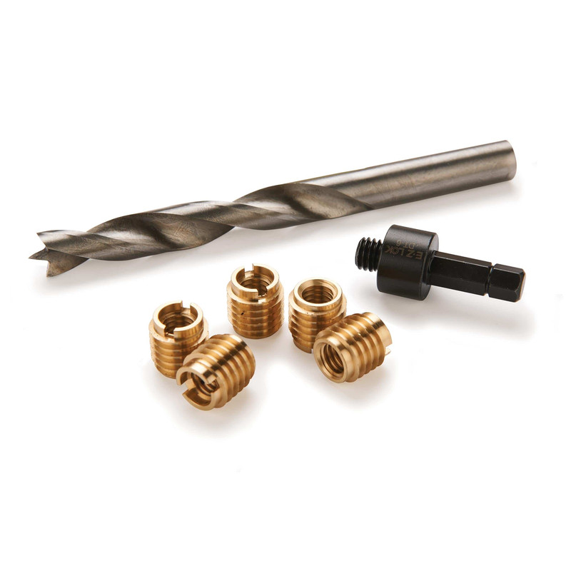 E-Z Knife 3/8-16 Threaded Insert Kit - Brass